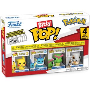 Bitty Pop! Games Pokémon Pikachu 4-Pack
