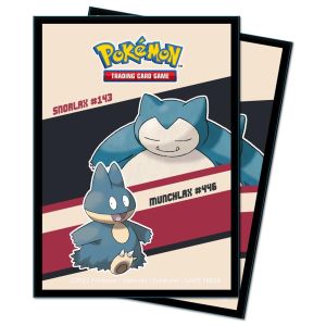 Ultra PRO Pokemon Snorlax & Munchlax Standard Deck Protector Sleeves (x65)