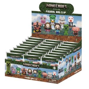 Monogram Minecraft Movie 3D Foam Bag Clip Series 1 (Assorted 1)