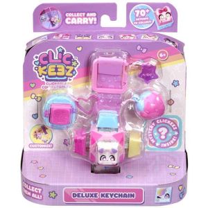 Clickeez: Deluxe Keychain â€“ Fidget Cube & Clickable Collectibles Set