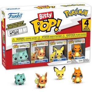 Bitty Pop! Games: Pokemon - Bulbasaur 4-Pack