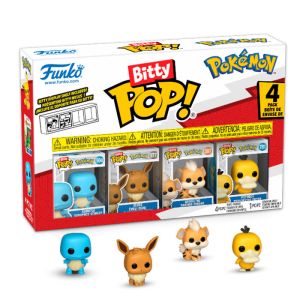 Bitty Pop! Games: Pokemon - Squirtle 4-Pack