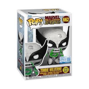 Pop! Marvel Zombies - Zombie Wolverine (Black & White) (Glow)