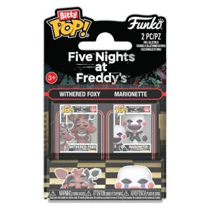 Bitty Pop! Games: Five Nights at Freddy’s – Withered Foxy & Marionette 2-Pack