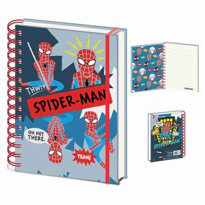 MARVEL (SPIDER-MAN SKETCH) A5 WIRO NOTEBOOK (SR73883)