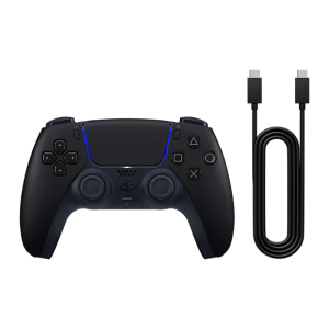 PS5 DualSense Wireless Controller Midnight Black + USB-C Cable