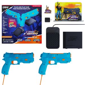 GAIME Time Crisis Ultimate Pack - 2 Blue Lightguns