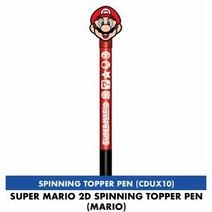 SUPER MARIO (MARIO) 2D SPINNING TOPPER PEN (SR2402791)
