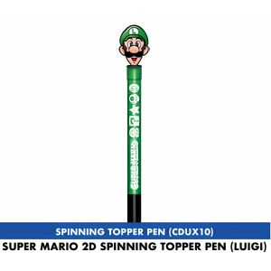 SUPER MARIO (LUIGI) 2D SPINNING TOPPER PEN (SR2403191)